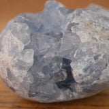 Blue Celestite Crystal Heart Cluster
