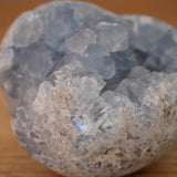 Blue Celestite Crystal Heart Cluster
