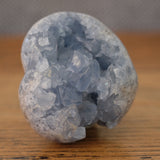 Blue Celestite Crystal Heart Cluster