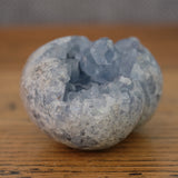 Blue Celestite Crystal Heart Cluster