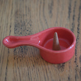 Red Ceramic Incense and Resin Burner