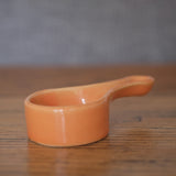 Orange Ceramic Incense and Resin Burner