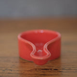 Red Ceramic Incense and Resin Burner