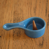 Aqua Ceramic Incense and Resin Burner