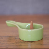 Green Ceramic Incense and Resin Burner