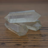 Citrine Double Pointed Crystal Wand