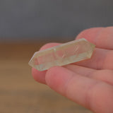 Citrine Double Pointed Crystal Wand