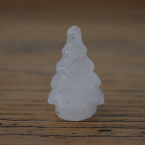 Clear Quartz Crystal Christmas Tree