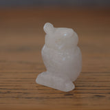 Clear Quartz Crystal Owl