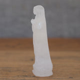 Clear Quartz Crystal Virgin Mary