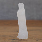 Clear Quartz Crystal Virgin Mary