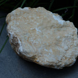 Clear Quartz Crystal Geode Pair