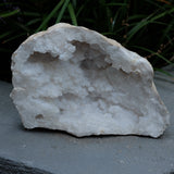 Clear Quartz Crystal Cut Pair Geode