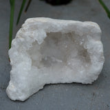 Clear Quartz Crystal Cut Pair Geode