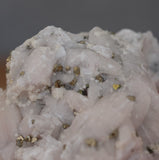 Clear Quartz with Pyrite Crystal Cluster