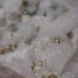 Clear Quartz with Pyrite Crystal Cluster