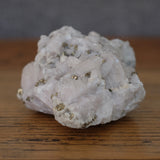 Clear Quartz with Pyrite Crystal Cluster