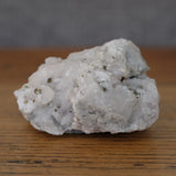 Clear Quartz with Pyrite Crystal Cluster