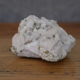 Clear Quartz with Pyrite Crystal Cluster