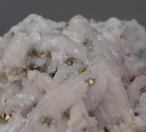 Clear Quartz with Pyrite Crystal Cluster