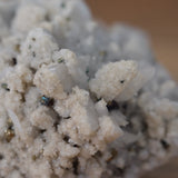Clear Quartz with Pyrite Crystal Cluster