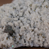 Clear Quartz with Pyrite Crystal Cluster