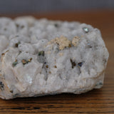 Clear Quartz with Pyrite Crystal Cluster