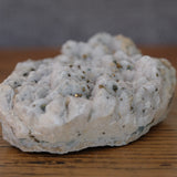 Clear Quartz with Pyrite Crystal Cluster