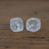 Clear Quartz Dice