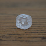 Clear Quartz Dice