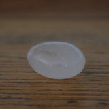 Clear Quartz Crystal Palm Stone