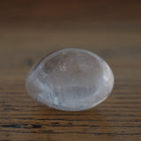 Clear Quartz Crystal Palm Stone