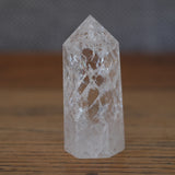 Crackle Quartz Crystal Tower