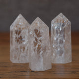 Crackle Quartz Crystal Tower