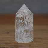 Crackle Quartz Crystal Tower