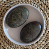 Dragon Blood Crystal Palm Stone