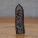 Garnet in Arfvedsonite Crystal Tower