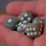 Green Aventurine Crystal Dice