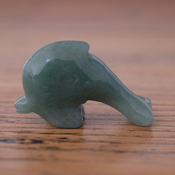 Green Aventurine Crystal Dolphin