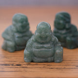 Green Aventurine Crystal Laughing Buddha