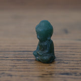 Green Aventurine Mini Crystal Buddha