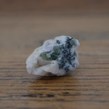 Green Tourmaline in Quartz Mini Raw Rough Crystal Chunks
