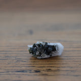 Green Tourmaline in Quartz Mini Raw Rough Crystal Chunks