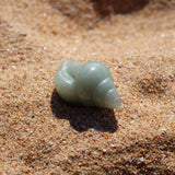 Green Aventurine Crystal Seashell