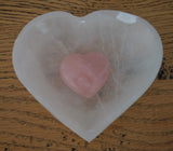 Heart Selenite Charging Bowl