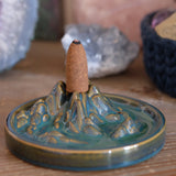 Green Incense Backflow Mountain