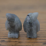 Labradorite Crystal Penguin