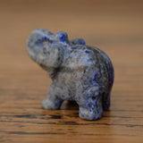 Lapis Lazuli Crystal Elephant