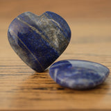 Lapis Lazuli Crystal Heart
