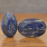 Lapis Lazuli Crystal Palm Stone